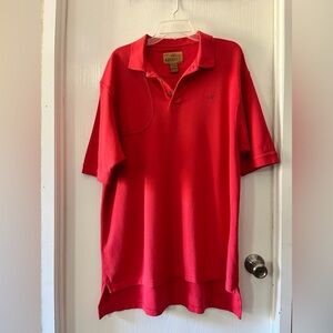 King Ranch Men's Red Polo Shirt